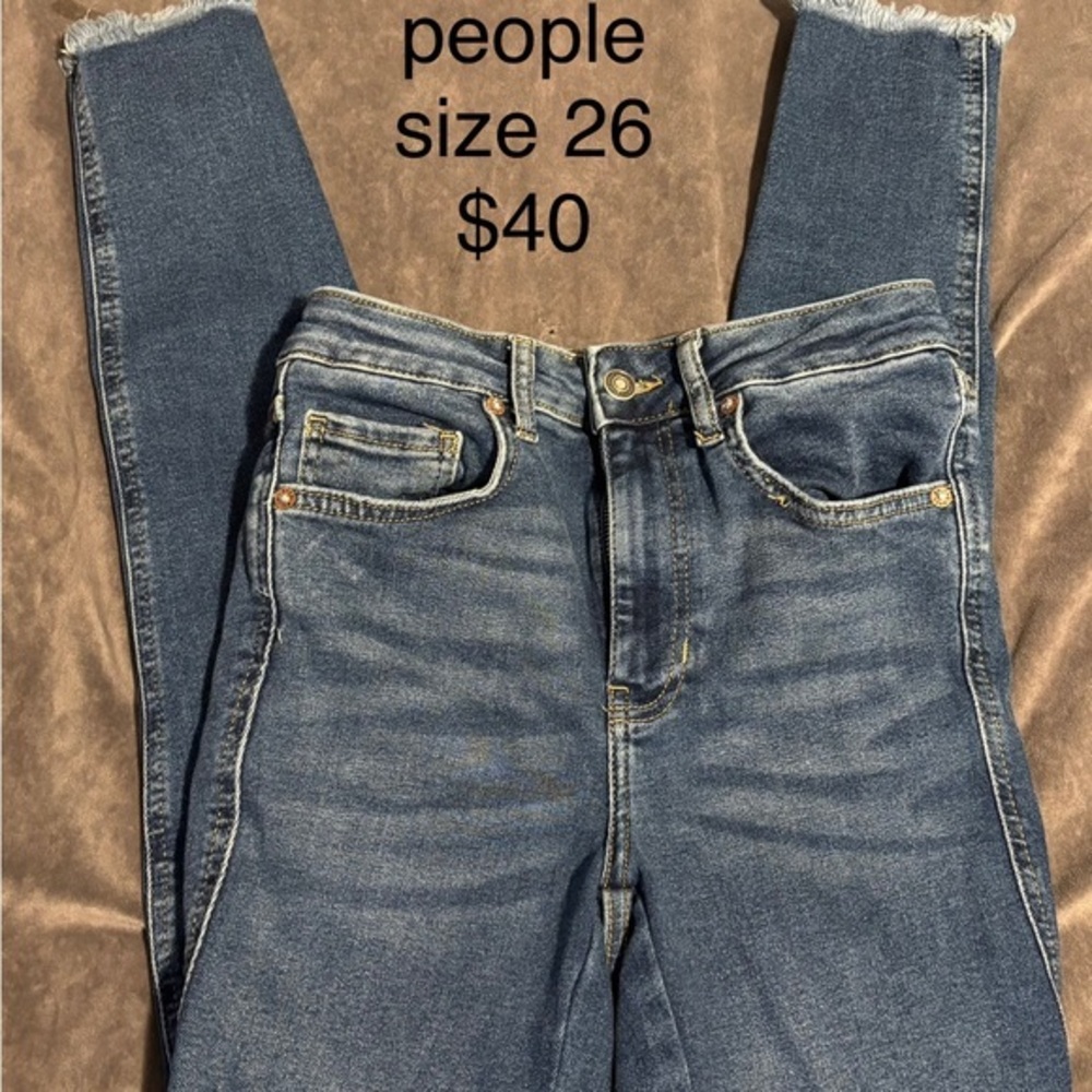 Free People Blue Women's Jeans